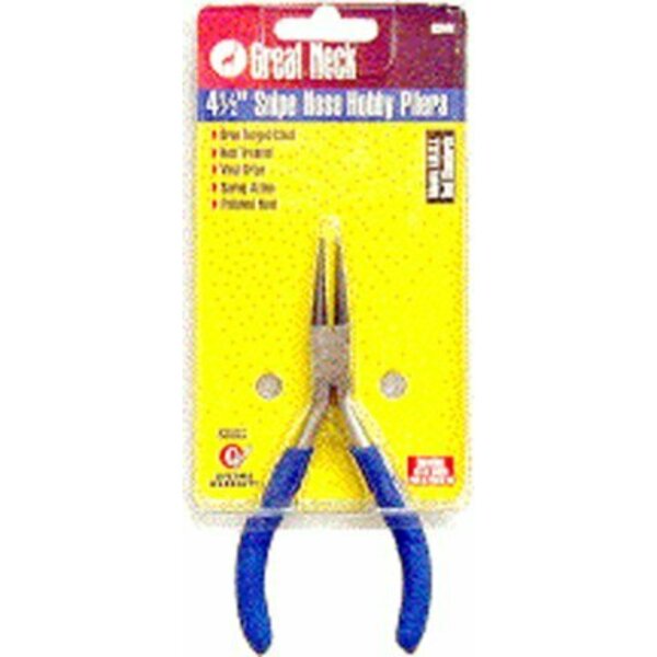 Great Neck SNIPE NOSE PLIERS HSN4C